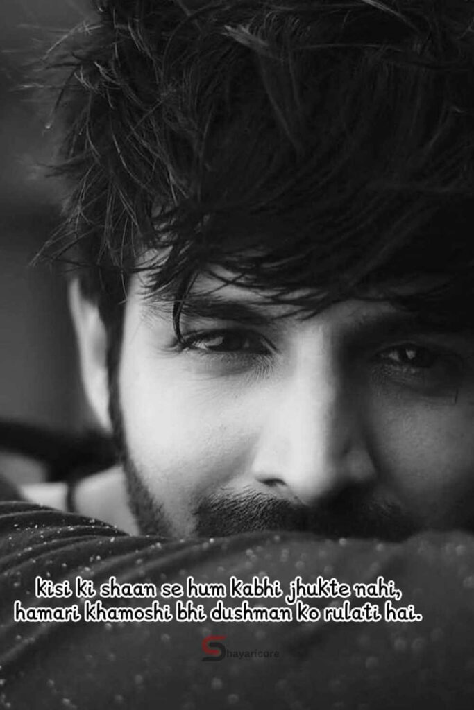 Royal Attitude Shayari in English and Hindi for Boys & Girls