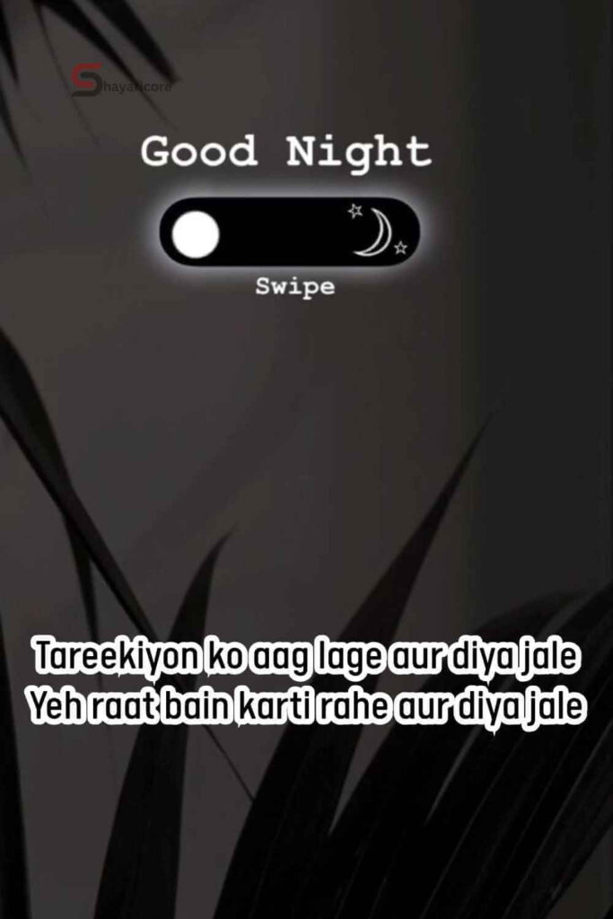 120+ Beautiful Heart Touching Good Night Shayari in English