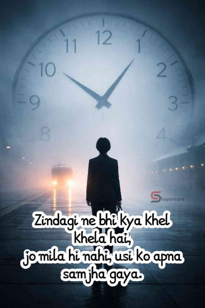 Waqt Shayari in English on Life