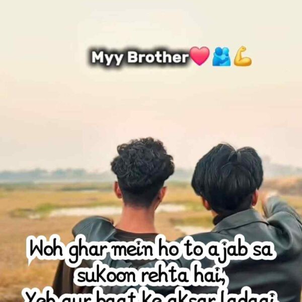 150+ Beautiful Brother Shayari in English - Bhai Ke Liye Shayari